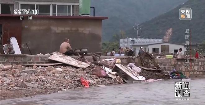 新闻调查丨攀90°绝壁、蹚过激流 救援队抵达河北失联村开展救援(图19)