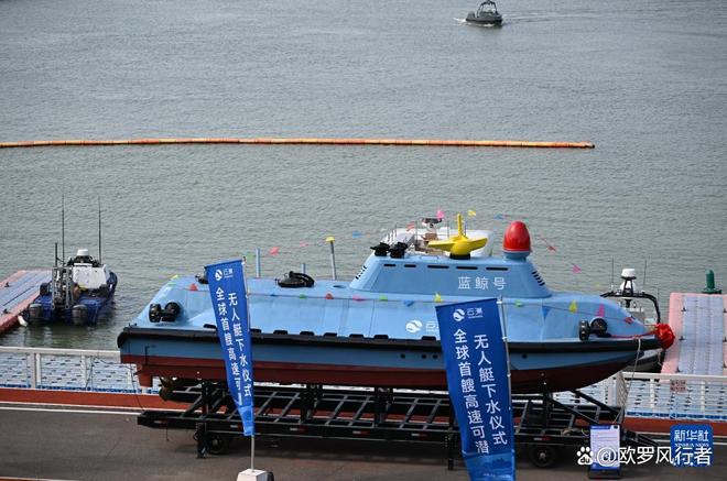 中国南海藏有“水下猎豹”!蓝鲸无人艇飙40节还能蹲30天航母都怕它!(图8)